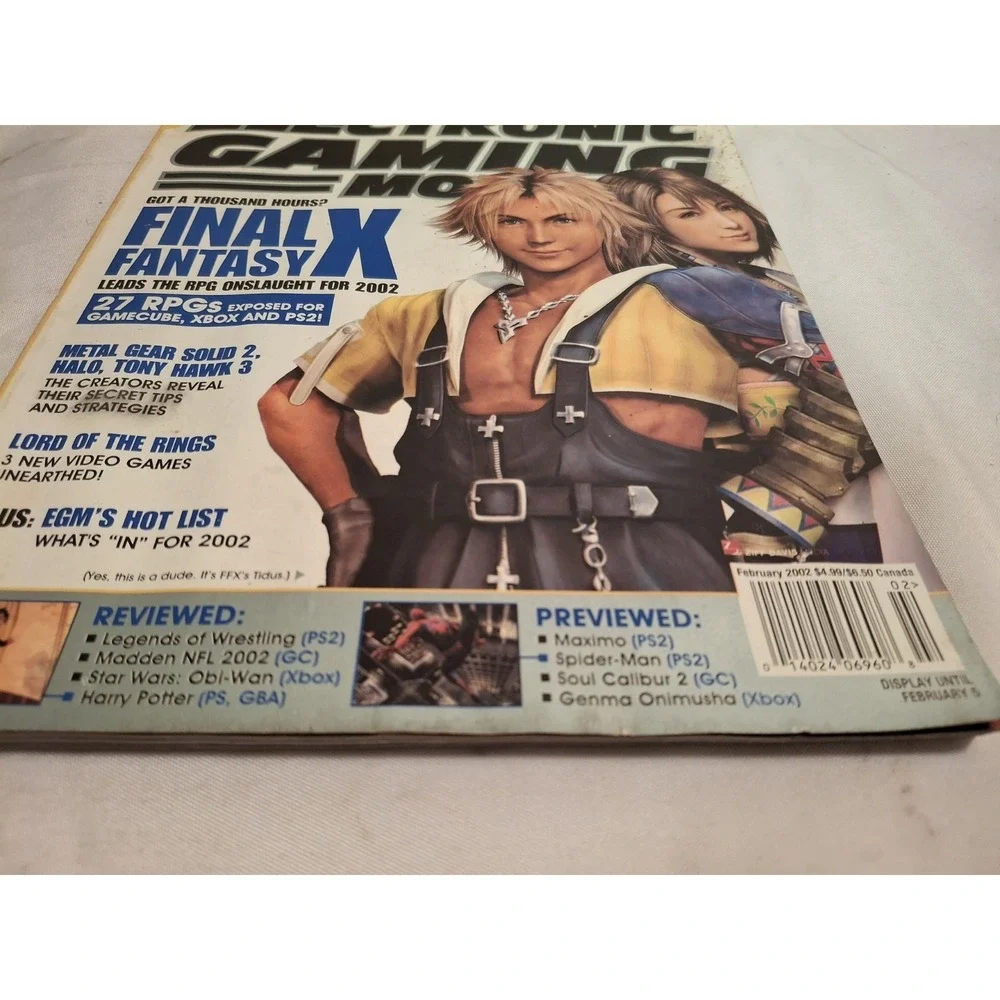 EGM #151 Electronic Gaming Monthly Feb 02 Final Fantasy X